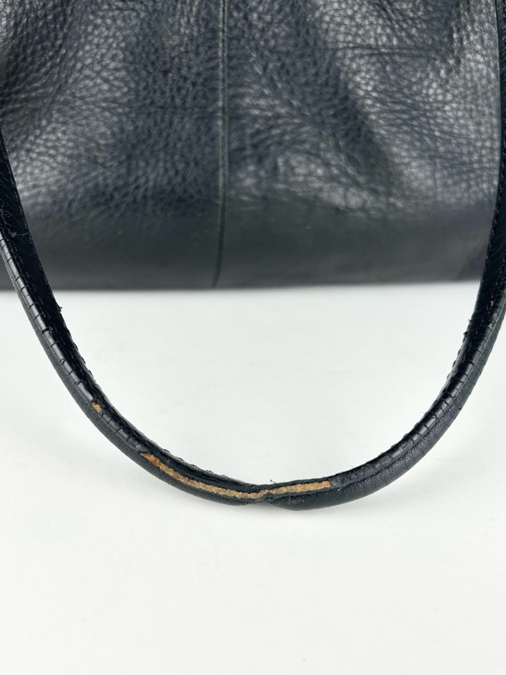 Coach Madison Madeline Black Leather Flap Purse Bag Satchel - Picture 11 of 15
